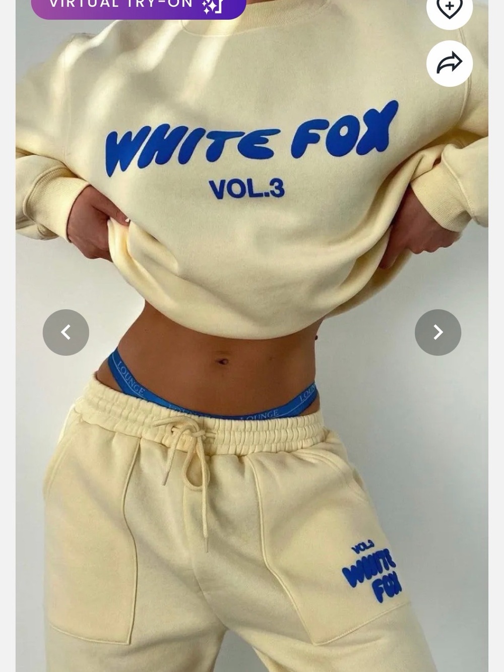 Like new White Fox crewneck 🔥 - Picture 3 of 6